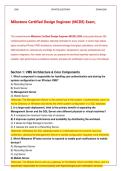 Milestone Certified Design Engineer &lpar;MCDE&rpar; Exam Prep&colon; 400 Practice Questions & Explained Answers
