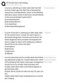 ATI Gerontology Practice Quiz &vert; Nursing Study Guide & Exam Prep