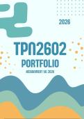 TPN2602 Assignment 50 PORTFOLIO 2026 - Due 29 September 2026