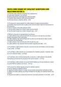 FDCPA CORE EXAMS SET 2026&sol;2027 QUESTIONS AND SOLUTIONS RATED A&plus;