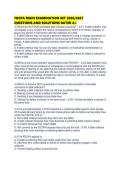 FDCPA MAIN EXAMINATION SET 2026&sol;2027 QUESTIONS AND SOLUTIONS RATED A&plus;