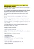 FDCPA COMPREHENSIVE EXAM 2026&sol;2027 QUESTIONS AND SOLUTIONS RATED A&plus;