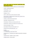 HTML CORE EXAMS SET 2026&sol;2027 QUESTIONS AND SOLUTIONS RATED A&plus;