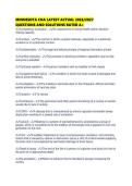 MINNESOTA CNA LATEST ACTUAL 2026&sol;2027 QUESTIONS AND SOLUTIONS RATED A&plus;