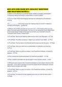 BCIS 2610 CORE EXAM SETS 2026&sol;2027 QUESTIONS AND SOLUTIONS RATED A&plus;