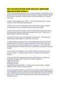 BCIS 2610 EVALUATION EXAM 2026&sol;2027 QUESTIONS AND SOLUTIONS RATED A&plus;