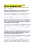 BCIS 2610 COMPREHENSIVE EXAM 2026&sol;2027 QUESTIONS AND SOLUTIONS RATED A&plus;