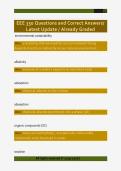 EEE 350 Questions and Correct Answers&sol;  Latest Update &sol; Already Graded 