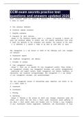 CCM exam secrets practice test questions and answers updated 2026