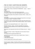 FINC 341 EXAM 1 QUESTIONS AND ANSWERS