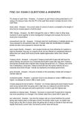 FINC 341 EXAM 2 QUESTIONS & ANSWERS