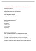 PCB 3023 UCF Exam 4 &vert; UPDATED Questions with 100&percnt; Correct Answers