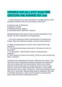 HONDROS NUR 200 LATEST EXAM PREP QUESTIONS AND ANSWERS PDF 2026