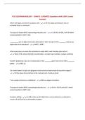 BUNDLE FOR PCB 3233 EXAMS &vert; ALL Questions UPDATED with 100&percnt; Correct Answers &vert; Complete and Accurate