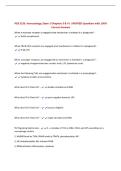 PCB 3233&colon; Immunology&semi; Exam 2-Chapters 3 & 4 &vert; UPDATED Questions with 100&percnt; Correct Answers