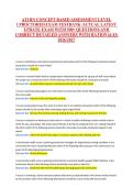 ATI RN CONCEPT BASED ASSESSMENT LEVEL 1 PROCTORED EXAM TESTBANK &sol;ACTUAL LATEST UPDATE EXAM WITH 500&plus; QUESTIONS AND CORRECT DETAILED ANSWERS WITH RATIONALES 2026&sol;2027