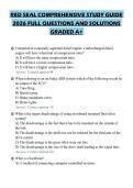 RED SEAL COMPREHENSIVE STUDY GUIDE 2026 FULL QUESTIONS AND SOLUTIONS GRADED A&plus;