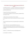 PH 102&colon; Midterm &num;1 Study Guide &vert; UPDATED Questions with 100&percnt; Correct Answers