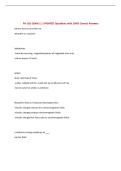 PH 102 EXAM 1 &vert; UPDATED Questions with 100&percnt; Correct Answers