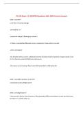 BUNDLE FOR PH 102 EXAMS &vert; ALL Questions UPDATED with 100&percnt; Correct Answers &vert; Complete and Accurate