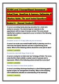 ATI RN Level 3 Concept-Based Assessment &vert;  Actual Exam  Questions & Answers&comma; Rationales &  Mastery Guide&vert; The most tested Questions  Graded A&plus; &vert;Newest Version&excl;&excl;&excl;&excl;