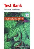 Test Bank for Chemistry&comma; 10th Edition by Steven Zumdahl&comma; Susan Zumdahl & Donald J&period; DeCoste&vert;&vert; ISBN 978-1305957404&vert;&vert; Complete Guide A&plus;&vert;&vert;Latest Edition&period;