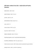 GED Math&comma; Academic Year 2026 &ndash; Study Guide and Practice Questions