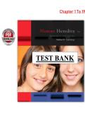 Human Heredity&colon; Principles and Issues 11th Edition Test Bank &ndash; Cummings