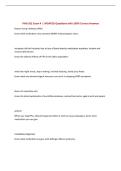 PHN 102 Exam 4 &vert; UPDATED Questions with 100&percnt; Correct Answers