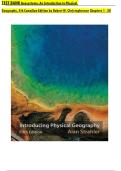 TEST BANK Geosystems&colon; An Ịntroductịon to Physịcal   Geography&comma; 5th Canadịan Edịtịon by Robert W&period; Chrịstopherson Chapters 1 - 20
