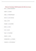 PMA Level 1 Terminology &vert; UPDATED Questions with 100&percnt; Correct Answers