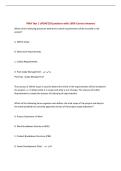 PMA Test &vert; UPDATED Questions with 100&percnt; Correct Answers