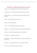 PMA &num;3 Review &vert; UPDATED Questions with 100&percnt; Correct Answers