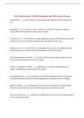PMA 3 Review Exam &vert; UPDATED Questions with 100&percnt; Correct Answers