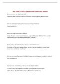PMA Exam &vert; UPDATED Questions with 100&percnt; Correct Answers