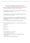 PNE 161 Test 3 &vert; UPDATED Questions with 100&percnt; Correct Answers