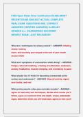 PADI Open Water Diver Certification EXAM&vert;&vert; MOST  RECENT EXAM 2026-2027 ACTUAL COMPLETE   REAL EXAM  QUESTIONS AND  CORRECT  ANSWERS &lpar;VERIFIED ANSWERS&rpar; ALREADY  GRADED A&plus; &vert; GUARANTEED SUCCESS&excl;&excl;                  NEWEST EXAM &vert; JUST RELEASED&excl;&excl;