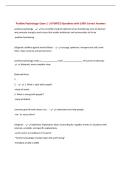 Positive Psychology- Exam 1 &vert; UPDATED Questions with 100&percnt; Correct Answers