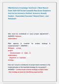 PM&commat;Siemens Knowledge Test Exam &vert;&vert; Most Recent  Exam 2026-2027Actual Complete Real Exam Questions  And Correct Answers &lpar;Verified  Answers&rpar; Already  Graded  &vert; Guaranteed Success&excl;&excl; Newest Exam &vert; Just  Released&excl;&excl;