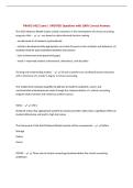 BUNDLE FOR Praxis 5422 EXAMS &vert; ALL Questions UPDATED with 100&percnt; Correct Answers &vert; Complete and Accurate