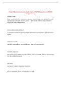 BUNDLE FOR Praxis 5422 EXAMS &vert; ALL Questions UPDATED with 100&percnt; Correct Answers &vert; Complete and Accurate