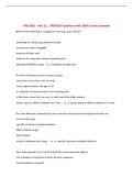 PSB 3002 - Unit 11 &vert; UPDATED Questions with 100&percnt; Correct Answers