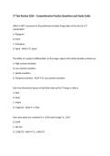 CT Test Review 2026 &ndash; Comprehensive Practice Questions and Study Guide