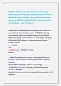 RHB100 - Resolute Hospital Billing Fundamentals Exams &vert;&vert; Most Recent Exams 2026-2027