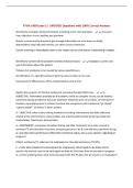 PTHA 1409 Exam 2 &vert; UPDATED Questions with 100&percnt; Correct Answers