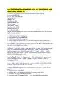 ACC 356 MAIN EXAMINATION 2026 SET QUESTIONS AND SOLUTIONS RATED