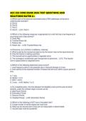 ACC 356 CORE EXAM 2026 TEST QUESTIONS AND SOLUTIONS RATED