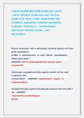 TCDHA PHARM MIDTERM EXAM TEST &lpar;2026&rpar;  &vert;&vert; MOST RECENT EXAM 2026-2027 ACTUAL  COMPLETE  REAL EXAM  QUESTIONS AND  CORRECT ANSWERS &lpar;VERIFIED ANSWERS&rpar;  ALREADY GRADED A&plus; &vert; GUARANTEED             SUCCESS&excl;&excl; NEWEST EXAM &vert; JUST                         RELEASED&excl;&excl;