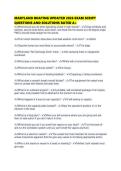MARYLAND BOATING UPDATED 2026 EXAM SCRIPT QUESTIONS AND SOLUTIONS RATED
