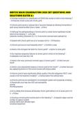 BMTCN MAIN EXAMINATION 2026 SET QUESTIONS AND SOLUTIONS RATED